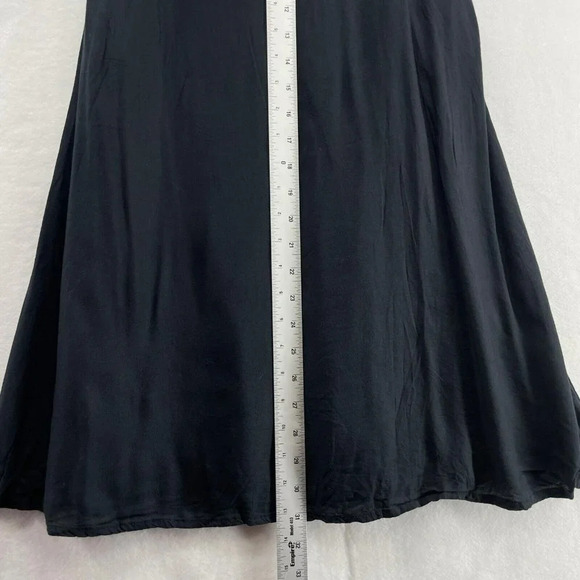 O'neill Dress Women's Sz XS Black Sleeveless A Line Tunic Floral Diamond Studded - Picture 4 of 9